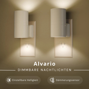 Alvario™| Skandinavische LED-Designlampe